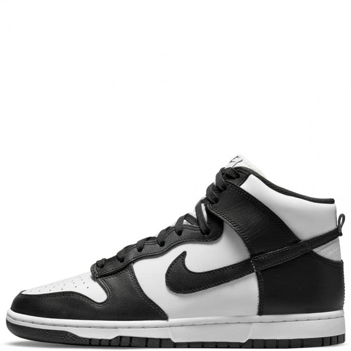 Men's Nike Dunk High Retro - Black and White