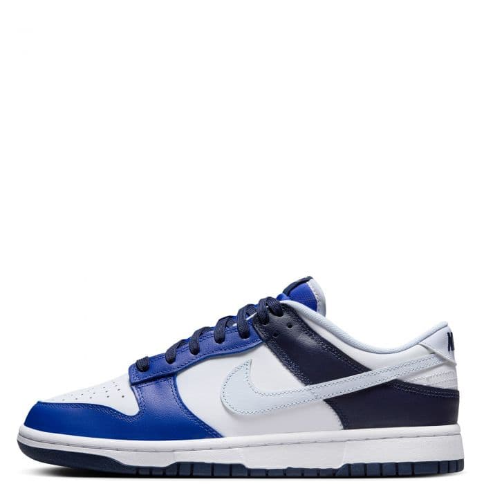 Men's Nike Dunk Low - White and Blue