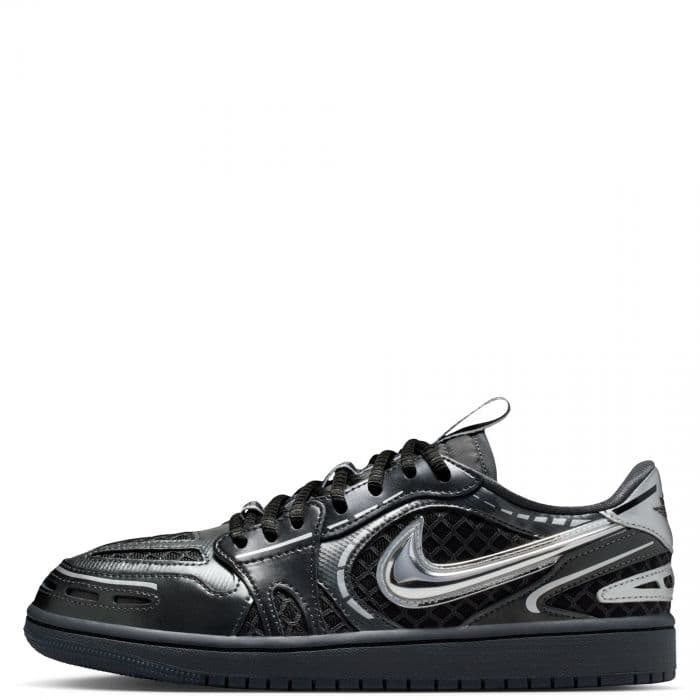 Women's Jordan 1 Low Method of Make - Black and Grey