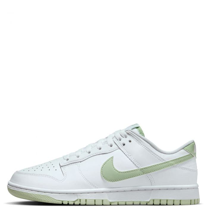 Men's Nike Dunk Low - White and Green