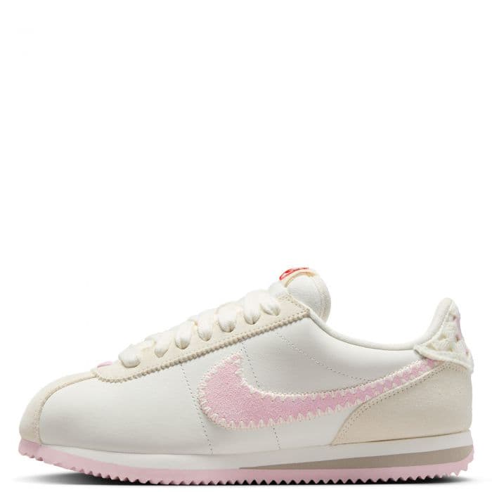 Women's Nike Cortez - White and Pink