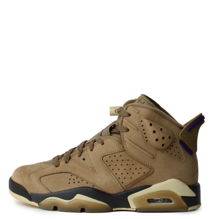 Women's Jordan 6 Retro GTX - Brown and Purple