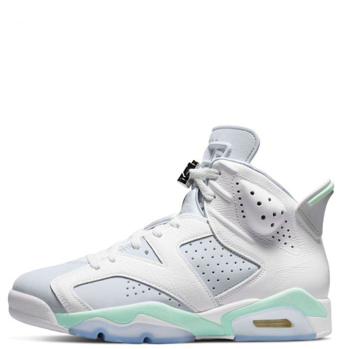 Women's Jordan 6 Retro - White and Green