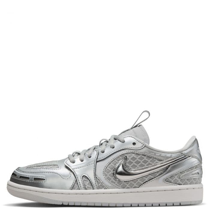 Women's Jordan 1 Low Method of Make - Grey and White