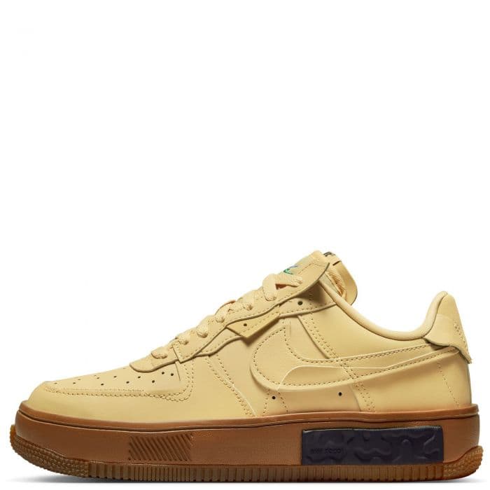 Women's Nike Air Force 1 Fontanka - Yellow and Brown