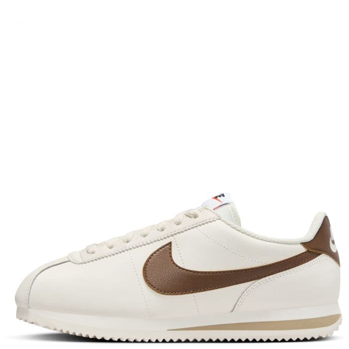 Women's Nike Cortez - White and Brown