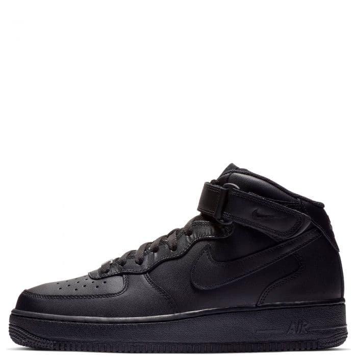 Men's Nike Air Force 1 Mid '07 - Black and White