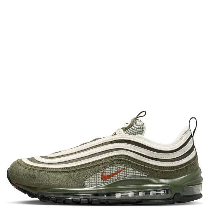 Men's Nike Air Max 97 - Green and White