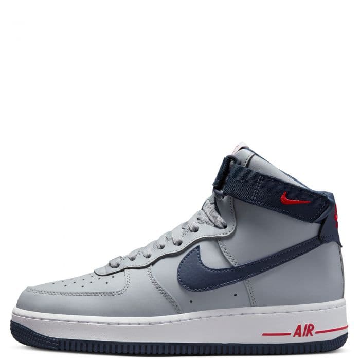 Women's Nike Air Force 1 High - Grey and Blue