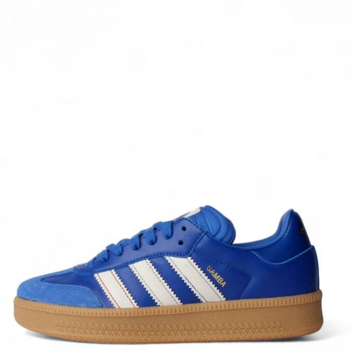 Men's Adidas Samba XLG - Blue and White