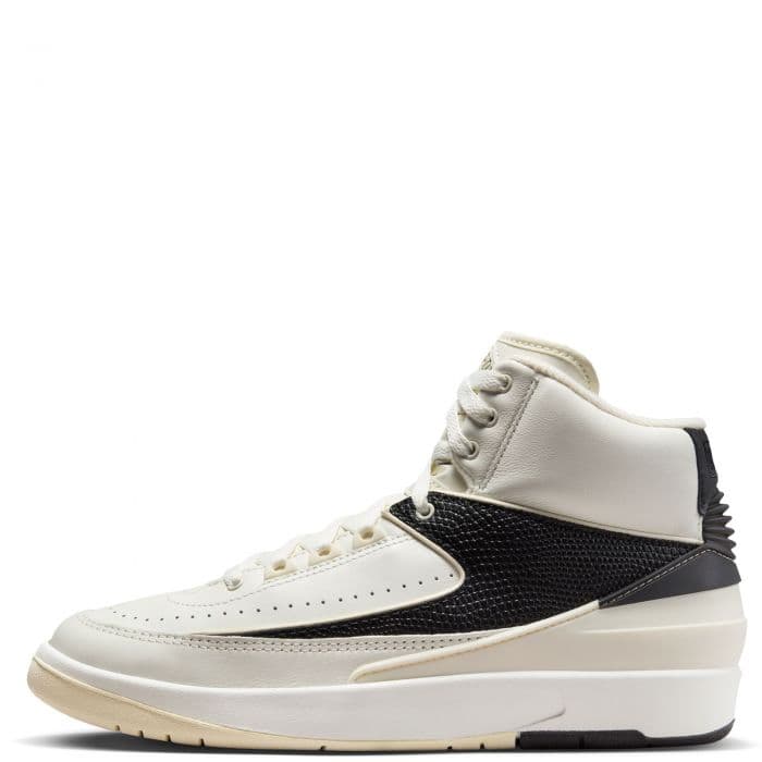 Women's Jordan Air 2 Retro - White and Black