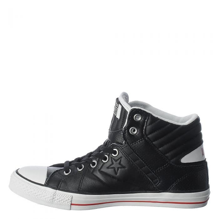 Men's Converse All Star Leather - Black and White