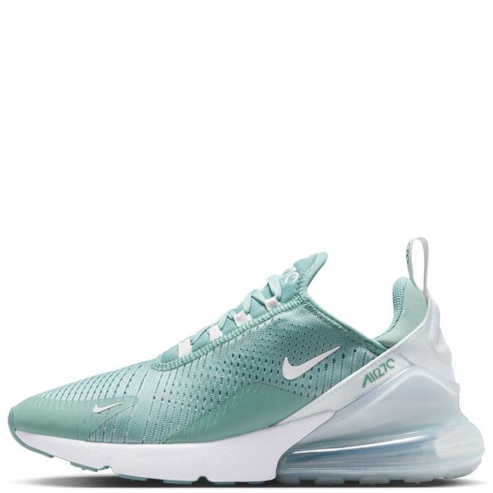 Women's Nike Air Max 270 - Green and White