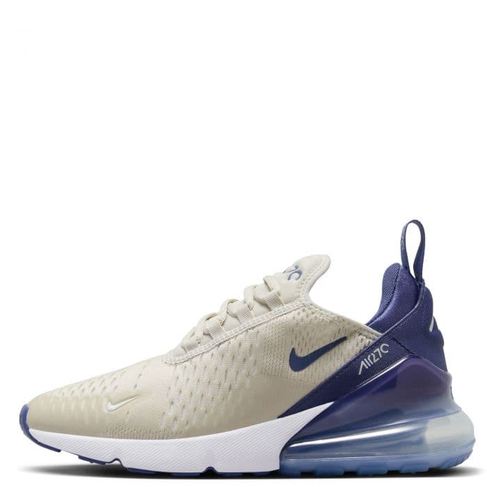 Women's Nike Air Max 270 - White and Purple