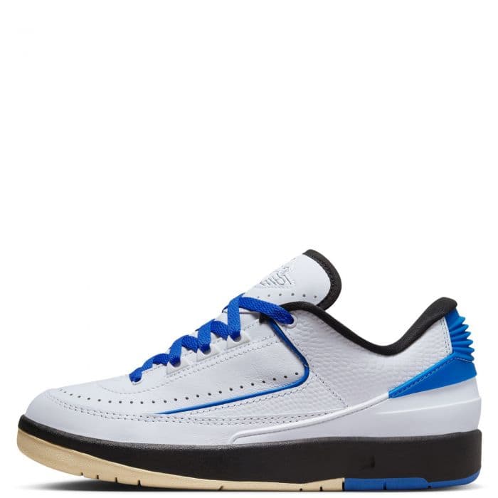 Women's Jordan 2 Retro - White and Blue