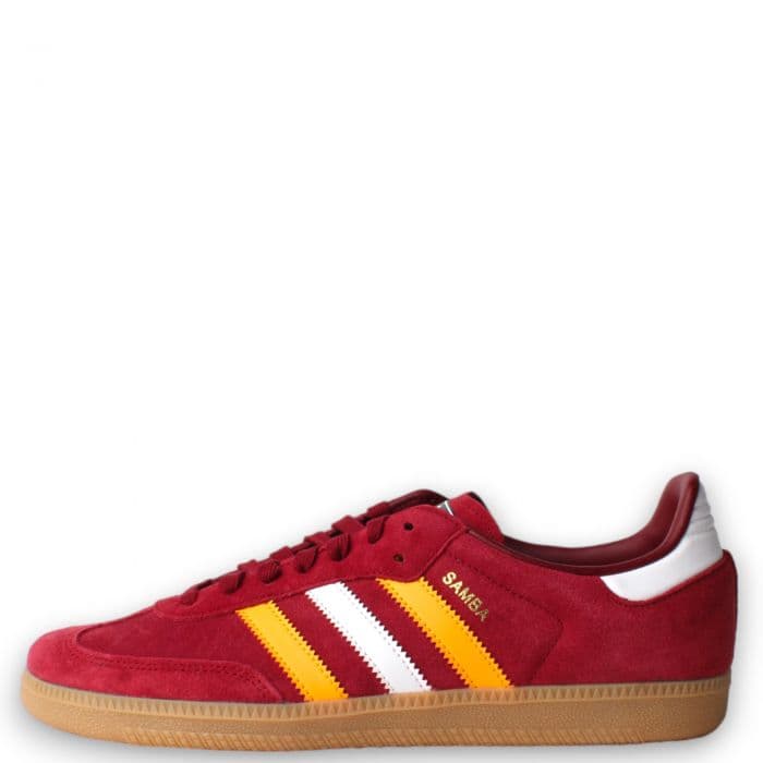 Men's Adidas Samba OG - Red and White