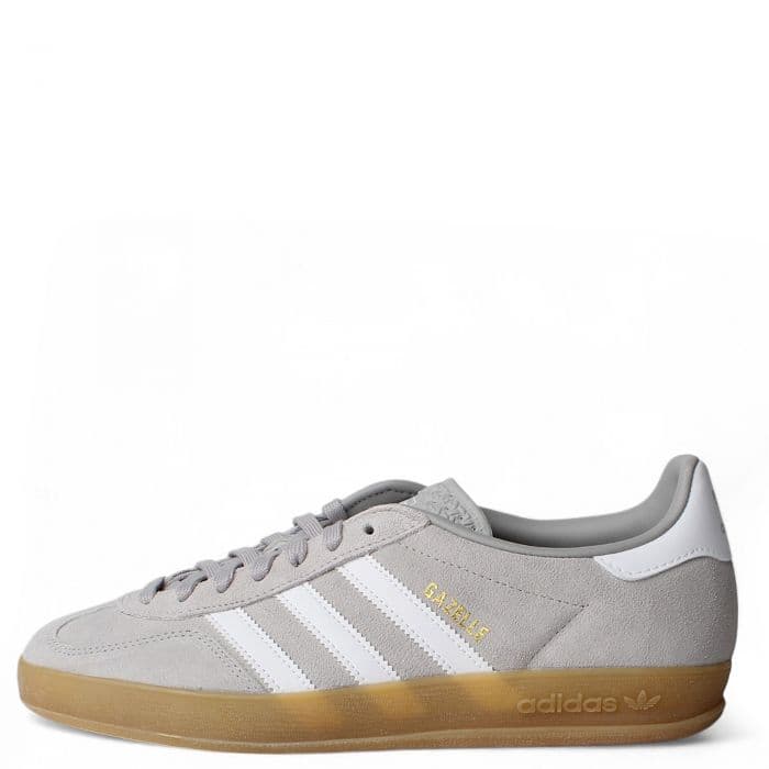 Men's Adidas Gazelle - Grey and White