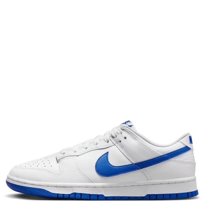 Men's Nike Dunk Low - White and Blue