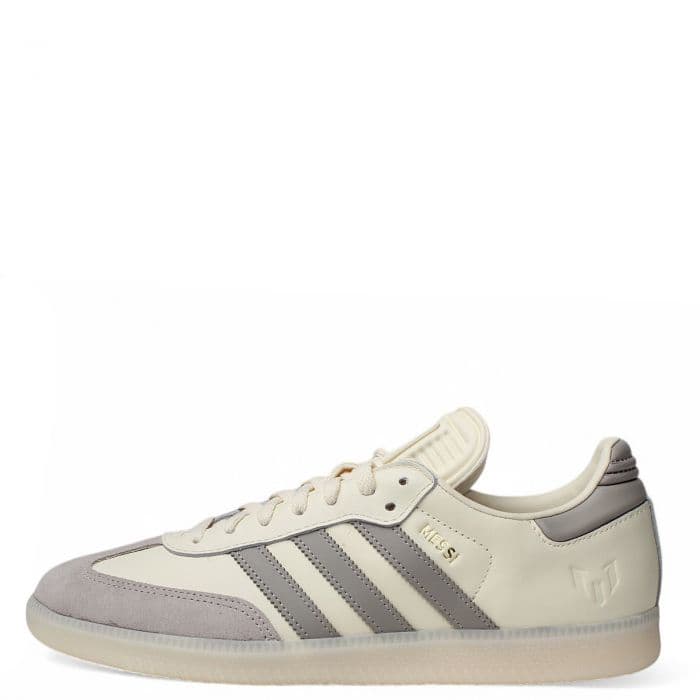 Men's Adidas Samba Messi - White and Grey