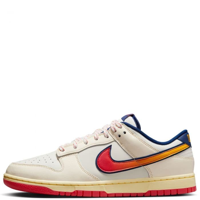 Men's Nike Dunk Low Retro SE - White and Red