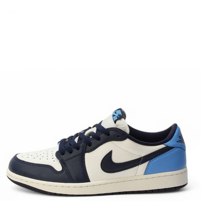 Men's Jordan 1 Low OG - White and Blue