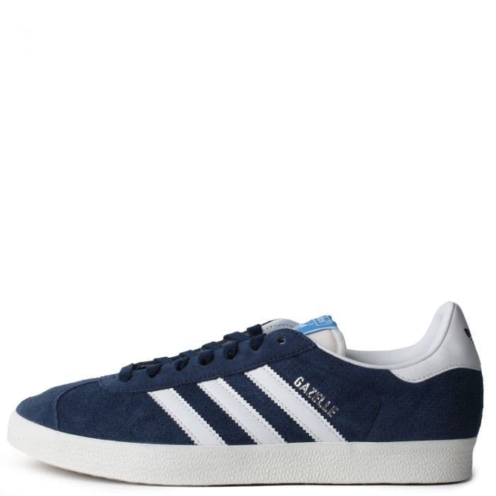 Men's Adidas Gazelle - Blue and White