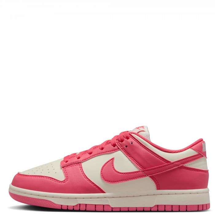 Women's Nike Dunk Low - Pink and White