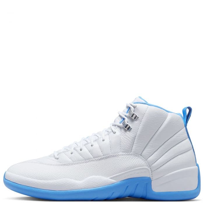 Men's Jordan 12 Retro Melo - White and Blue