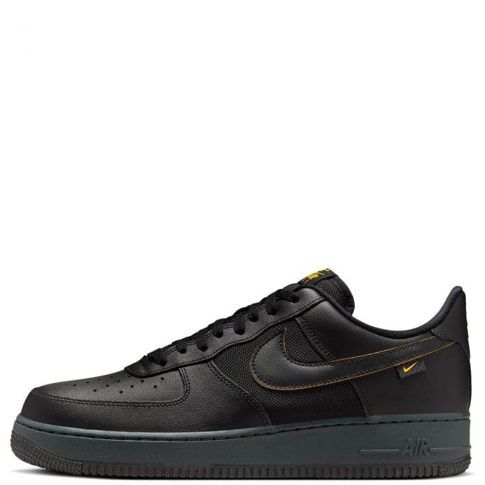 Men's Nike Air Force 1 '07 - Black and Yellow