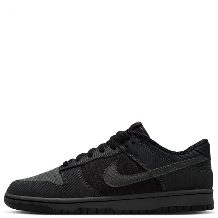 Men's Nike Dunk Low Retro Premium - Black and Grey