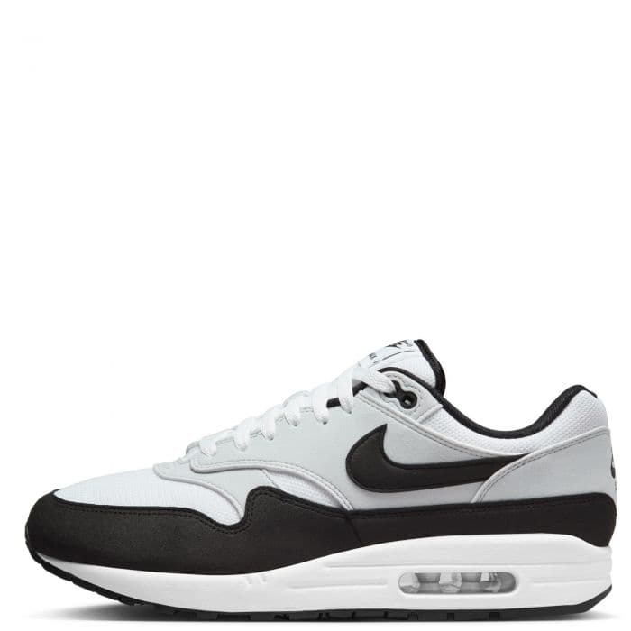 Men's Nike Air Max 1 - White and Black