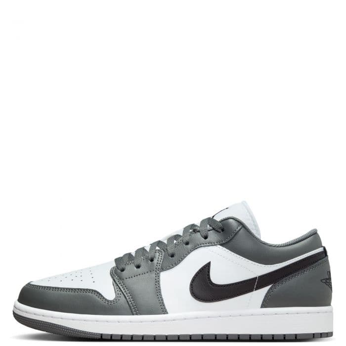 Men's Jordan 1 Low - White and Grey