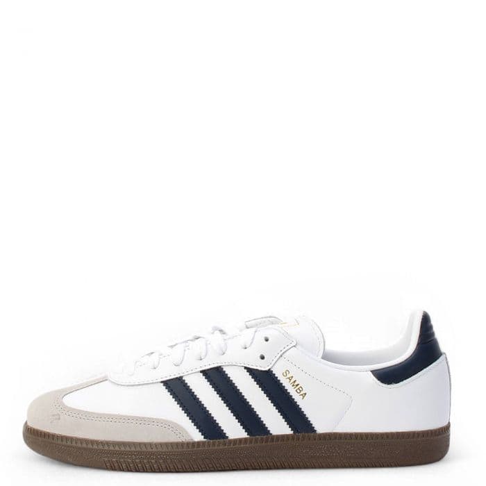 Men's Adidas Samba OG - White and Blue