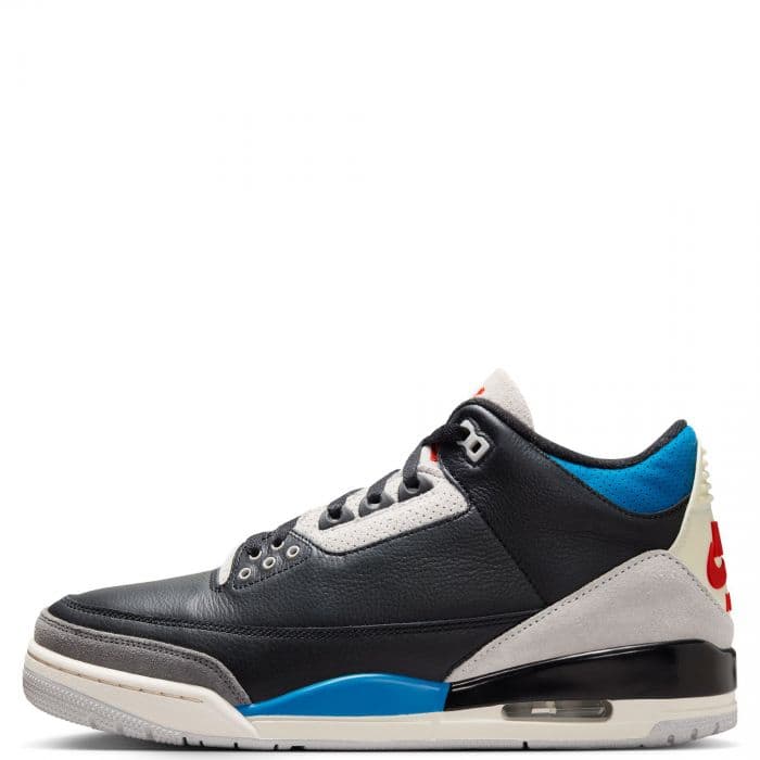Men's Jordan 3 Retro Rare Air - Black and Grey