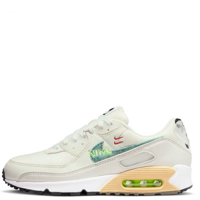 Women's Nike Air Max 90 SE - White and Green